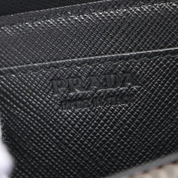 PRADA Black Leather Saffiano Wallet - Picture 5 of 6
